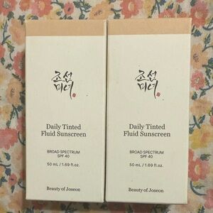 2 Beauty of Joseon Daily Tinted Fluid Sunscreen